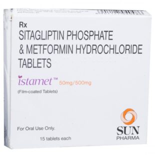 Istamet 50 mg / 500 MG Tablet (15 Tab)