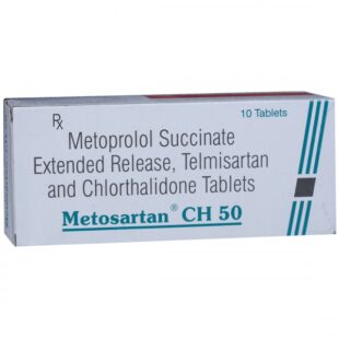 Metosartan CH 50 mg Tablet (10 Tab)