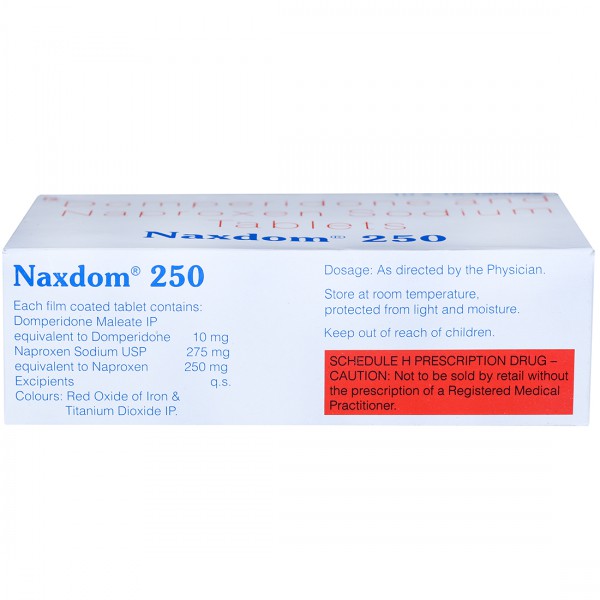Naxdom 250 mg Tablet (15 Tab) - Image 2