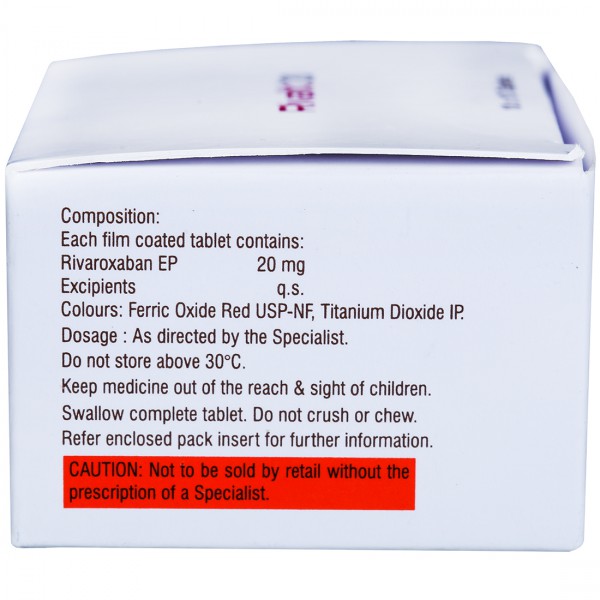Rivaflo 20 mg Tablet (10 Tab) - Image 2