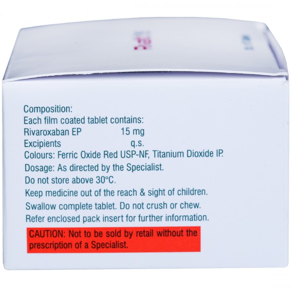 Rivaflo 15 mg Tablet (10 Tab) - Image 2