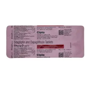 Sitacip D 10mg100mg Tablet 1*10