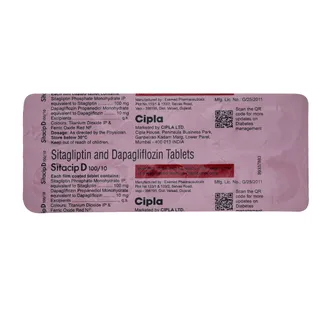 Sitacip D 10mg100mg Tablet 1*10