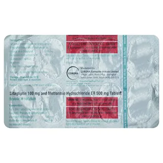 Sitabite M 100/500 Tablet 1*10