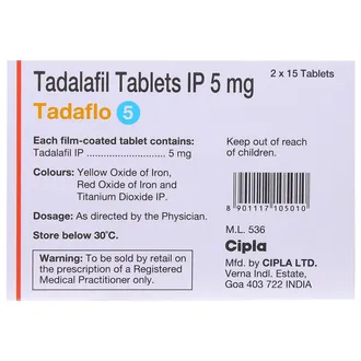 Tadaflo 5 Tablet 1*15 - Image 2