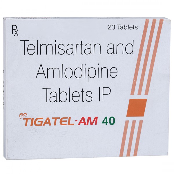 Tigatel AM 40 mg Tablet (20 Tab)