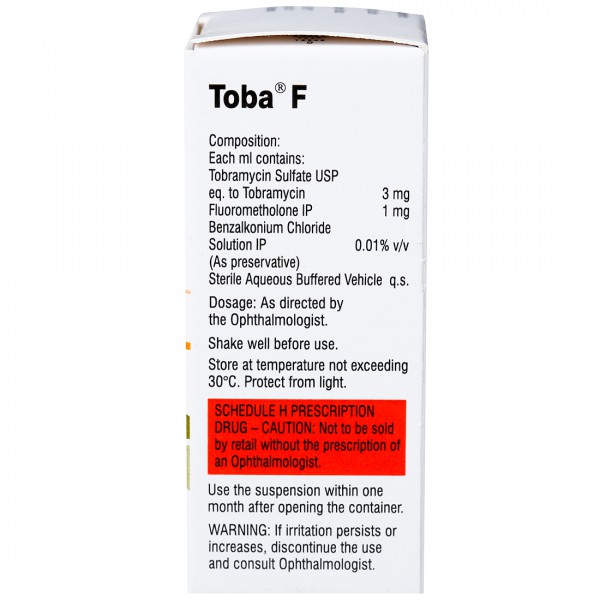 Toba F Eye Drop 5ml - Image 2