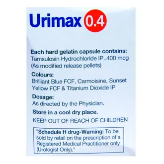 Urimax 0.4 Capsule MR 1*20 - Image 2