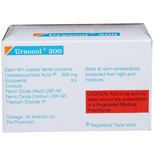 Ursocol 300 mg Tablet (15 Tab) - Image 2
