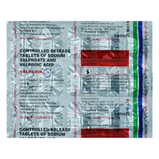 Valparin Chrono 500 Tablet CR 1*10