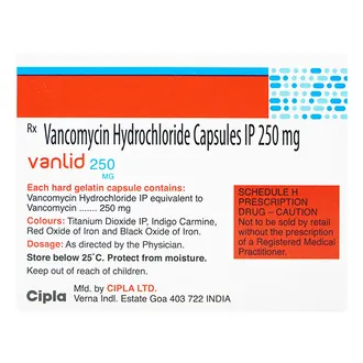 Vanlid 250mg Capsule 1*10 - Image 2