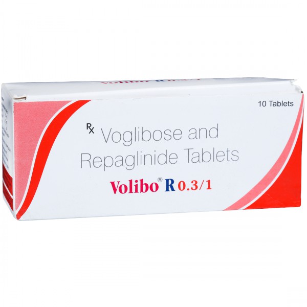 Volibo R 0.3/1 mg Tablet (10 Tab)