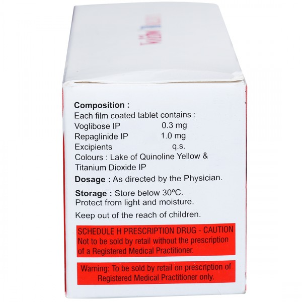 Volibo R 0.3/1 mg Tablet (10 Tab) - Image 2