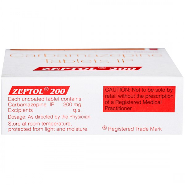 Zeptol 200 mg Tablet (10 Tab) - Image 2