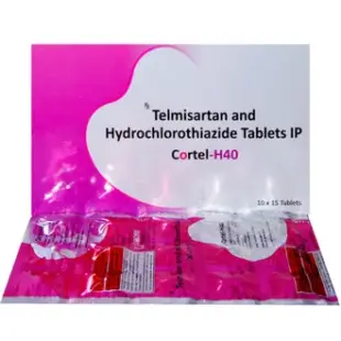 Cortel-H 40mg/12.5mg Tablet 1*15