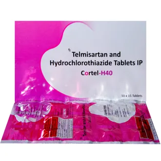Cortel-H 40mg/12.5mg Tablet 1*15