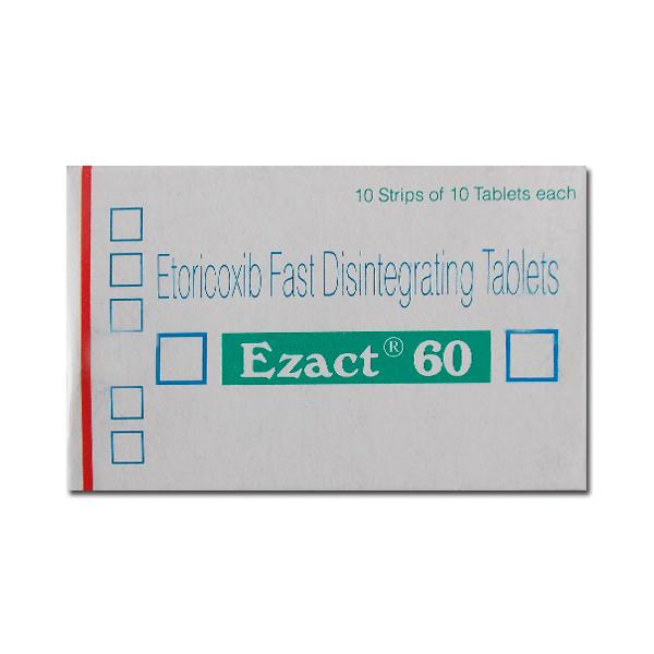 Ezact 60 MG Tablet (10 Tab)