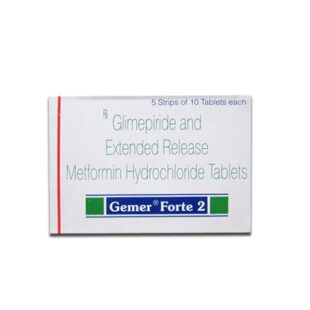Gemer Forte 2 mg Tablet (10 Tab)