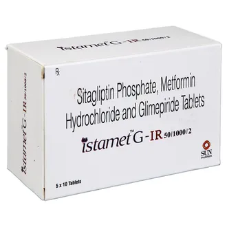 Istamet G 50mg/2mg/1000mg Tablet IR 1*10 - Image 4
