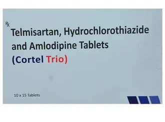 Cortel Trio 40mg/5mg/12.5mg Tablet 1*15