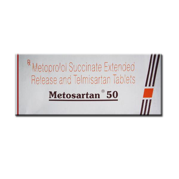 Metosartan 50 mg Tablet (10 Tab)