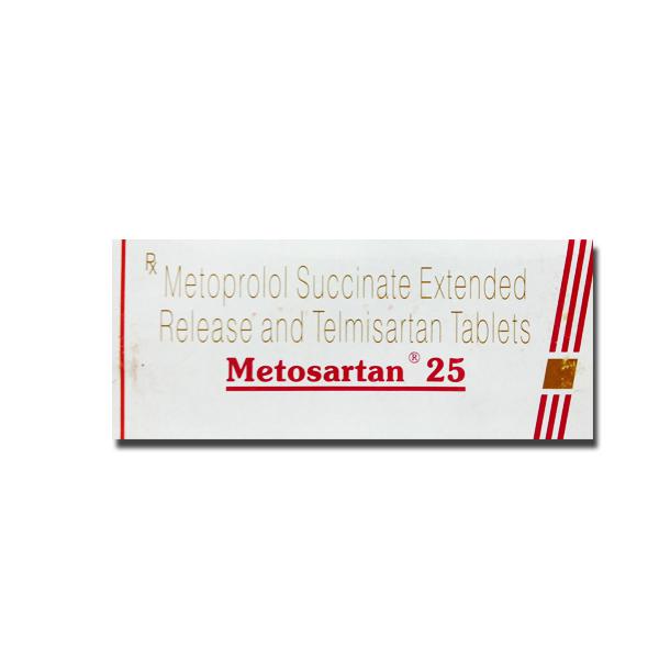 Metosartan 25 mg Tablet 1*10