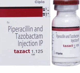 Tazact 1.125 gm Injection 1*1vail