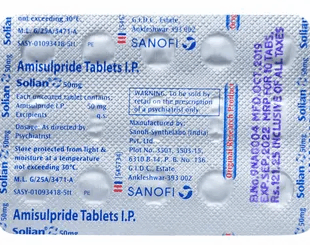 Solian 50mg Tablet 1*10