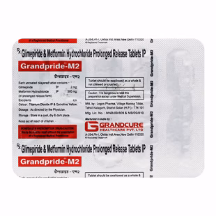 Grandpride M 2mg/500mg Tablet 1*10